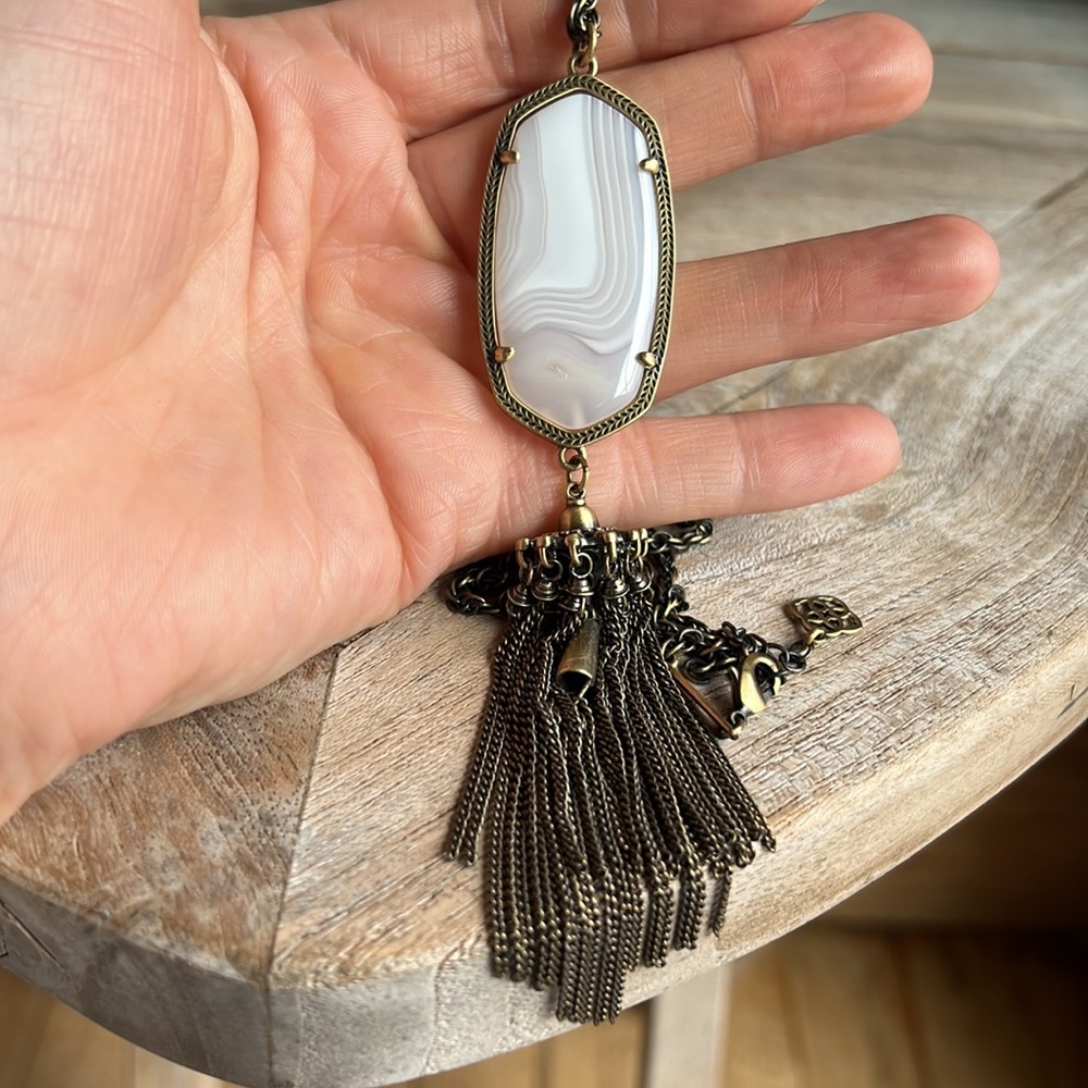 Kendra Scott Rayne necklace great condition no flaws